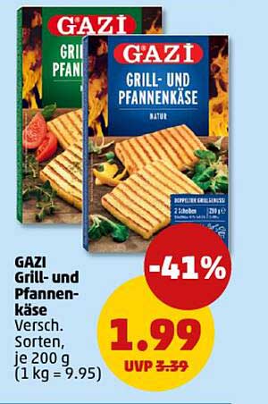 GAZI Grill- und Pfannenkäse, 200 g - Natur