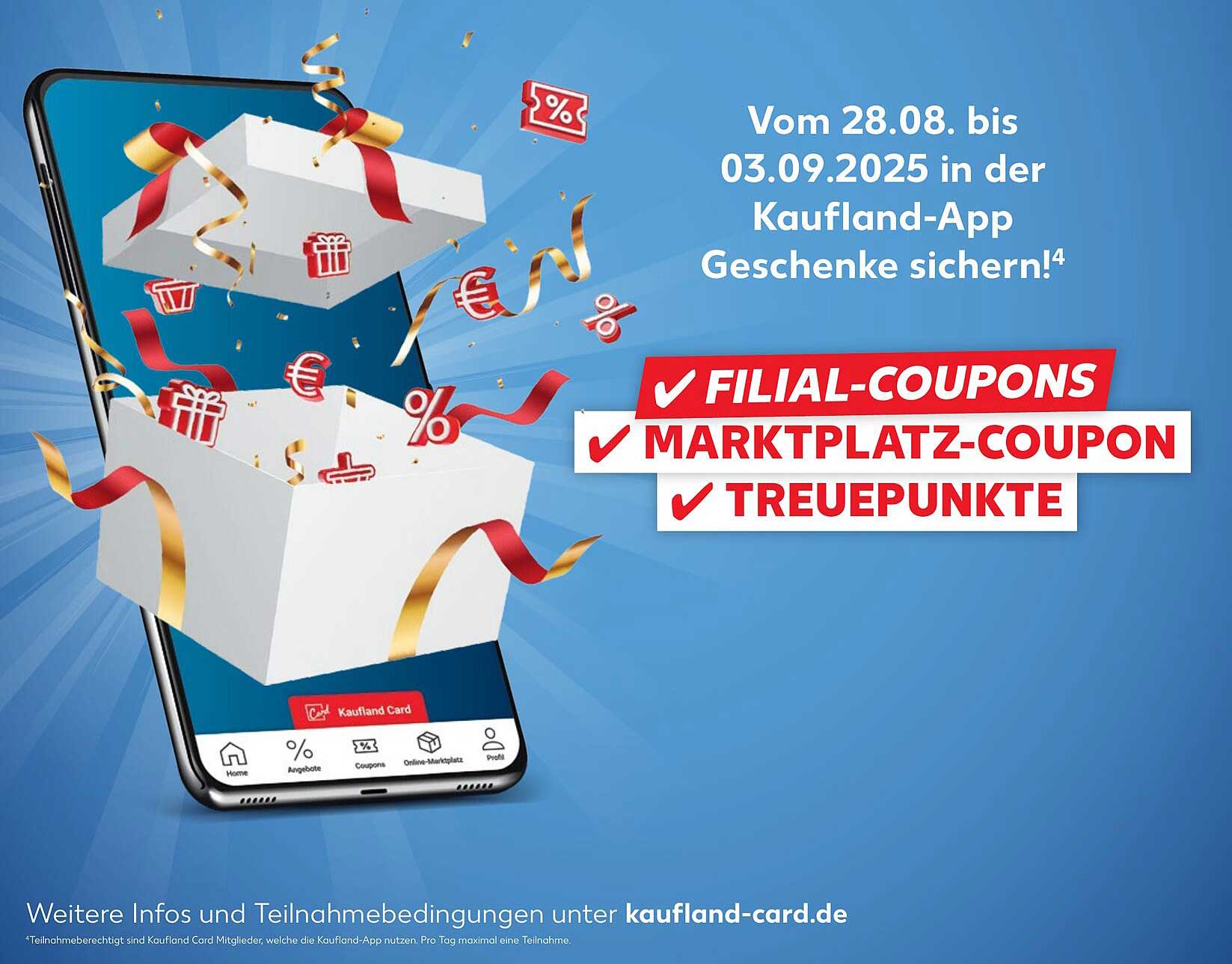 Geschenke sichern in der Kaufland-App vom 28.08. bis 03.09.2025
