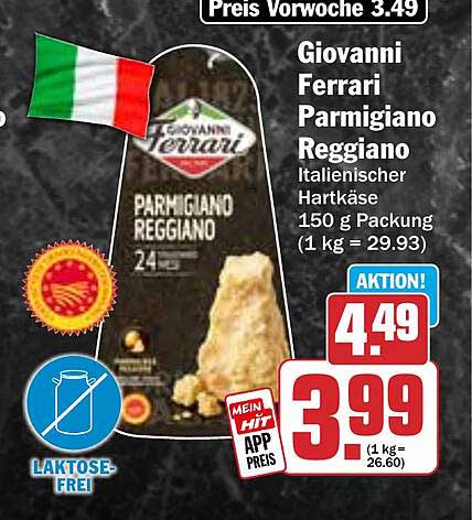 Giovanni Ferrari Parmigiano Reggiano 150 g