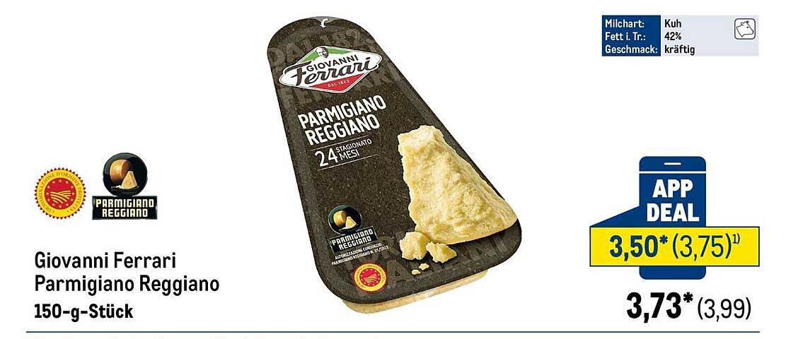 Giovanni Ferrari Parmigiano Reggiano 150-g-Stück