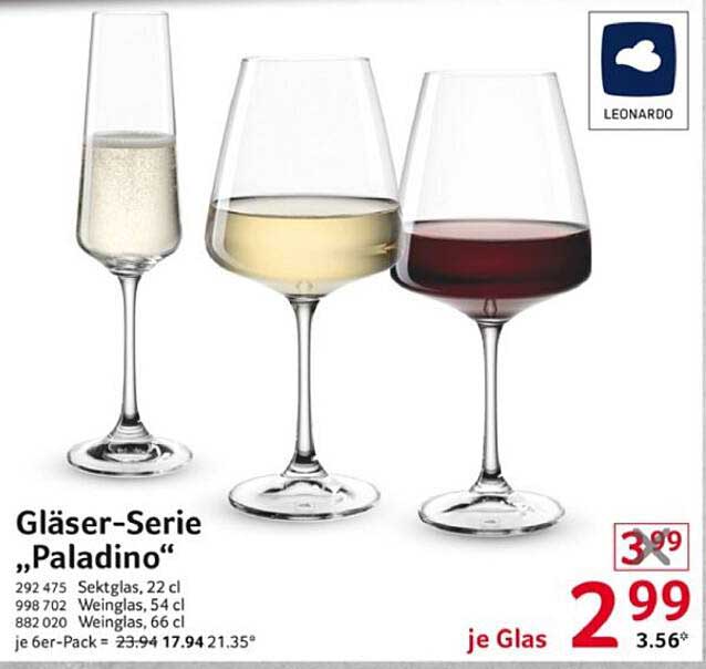 Gläser-Serie „Paladino“