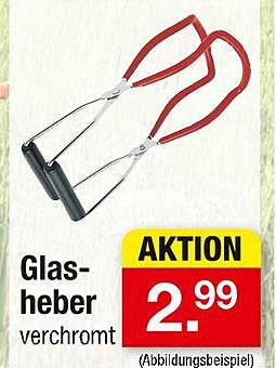 Glasheber verchromt