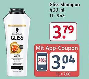 Gliss Shampoo 400 ml - Total Repair