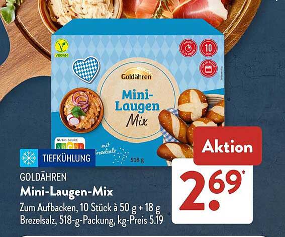 Goldähren Mini-Laugen-Mix