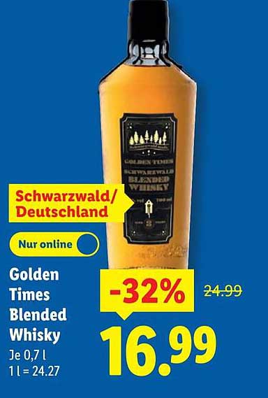 Golden Times Blended Whisky
