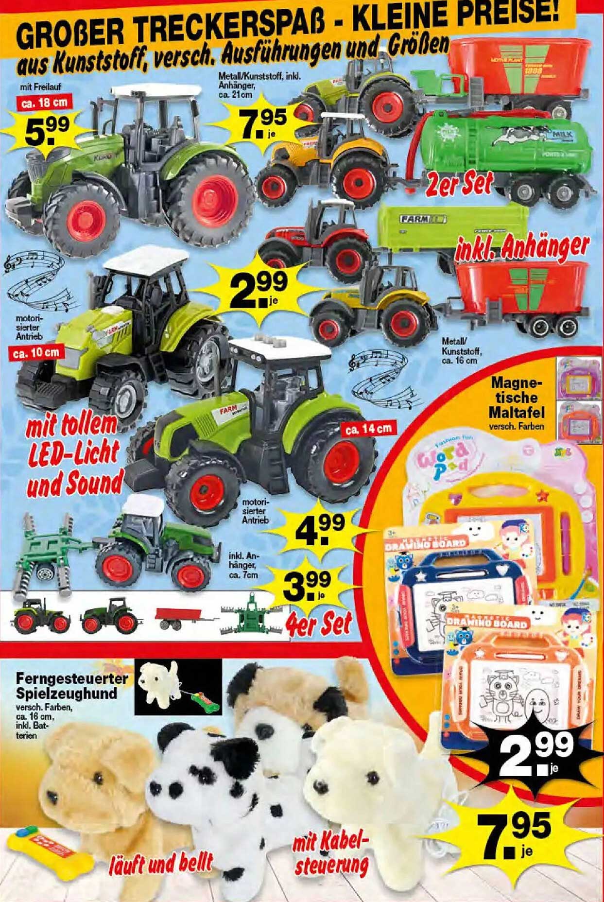 Großer Treckerspaß - Kleine Preise!