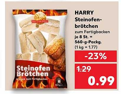 HARRY Steinofenbrötchen zum Fertigbacken