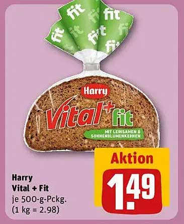 Harry Vital + Fit je 500-g-Pckg.