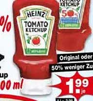 Heinz Tomaten Ketchup 1000 ml - Jetzt im Angebot!