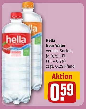 Hella Near Water 0,75 l - JETZT für nur 0,59 €!
