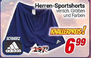 Herren-Sportshorts in verschiedenen Größen und Farben von adidas