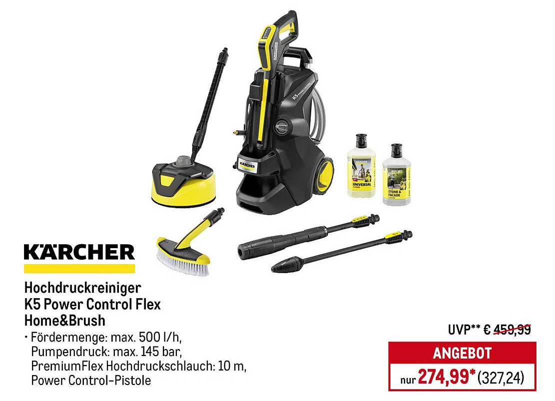 Hochdruckreiniger K5 Power Control Flex Home&Brush