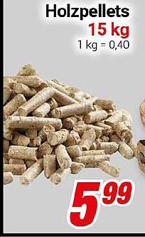 Holzpellets 15 kg - perfekt für umweltfreundliches Heizen