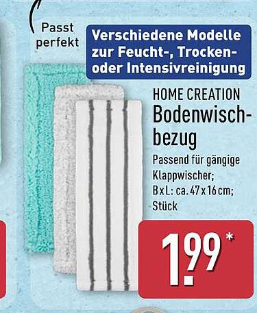 HOME CREATION Bodenwischbezug