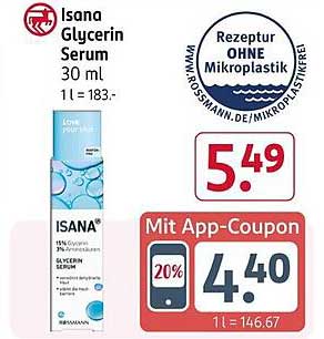 Isana Glycerin Serum 30 ml