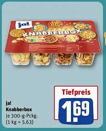 ja! Knabberbox 300 g