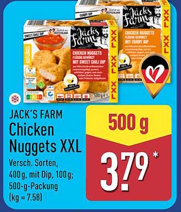 JACK'S FARM Chicken Nuggets XXL