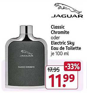 Jaguar Classic Chromite oder Electric Sky Eau de Toilette je 100 ml