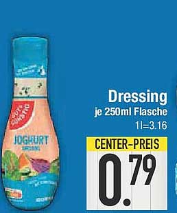 Joghurt Dressing 250ml Flasche