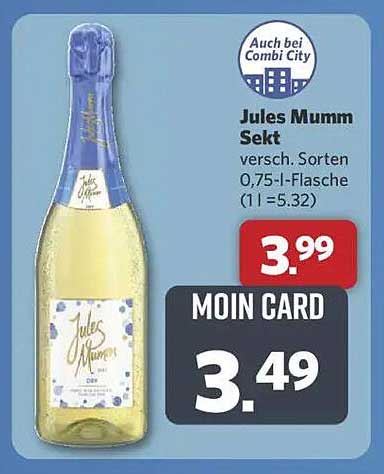 Jules Mumm Sekt 0,75-l-Flasche