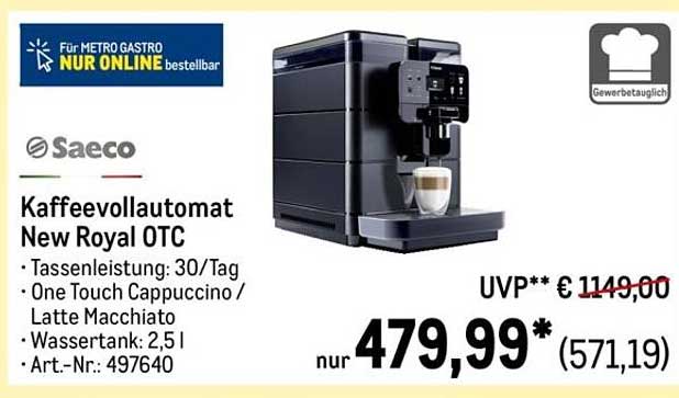 Kaffeevollautomat New Royal OTC