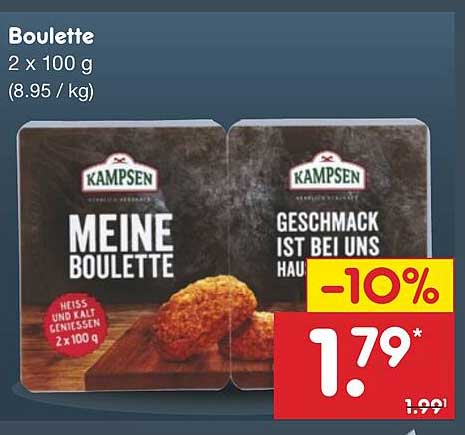 Kampsen Meine Boulette - 2 x 100 g