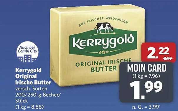 Kerrygold Original Irische Butter 200g-250g Becher