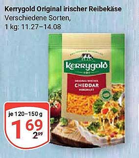 Kerrygold Original irischer Reibekäse - Cheddar