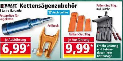 Kettensägenzubehör – Set für passionierte Gärtner