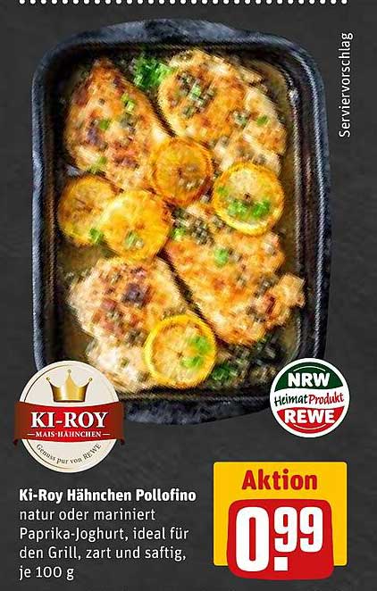 Ki-Roy Hähnchen Pollofino - natur oder mariniert