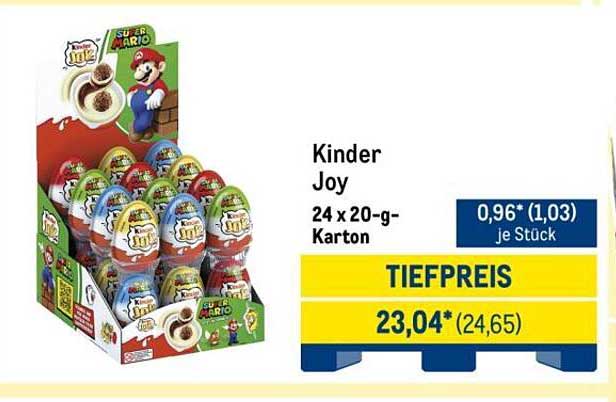 Kinder Joy 24 x 20-g-Karton