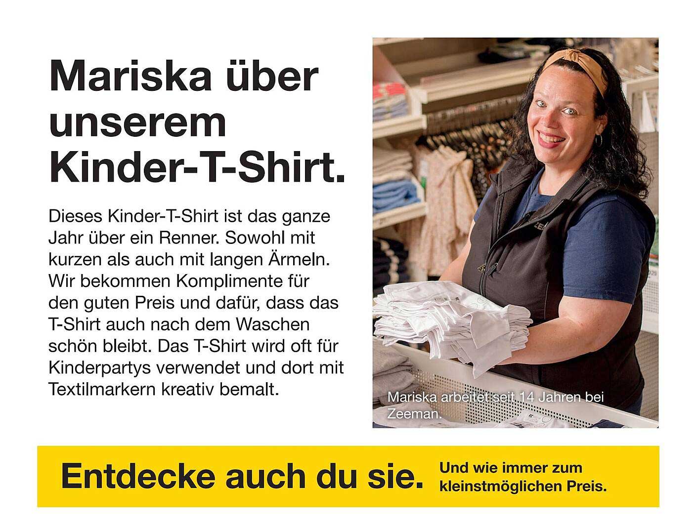 Kinder-T-Shirt von Zeeman – Der perfekte Begleiter für jedes Abenteuer!