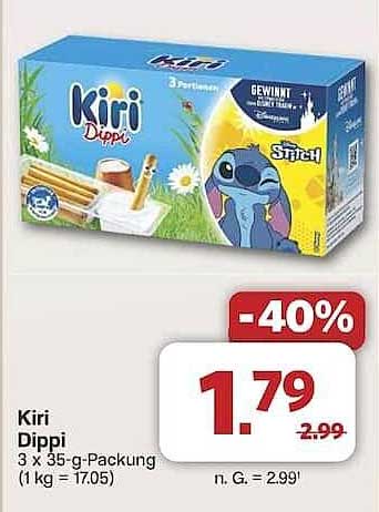 Kiri Dippi 3 x 35-g-Packung