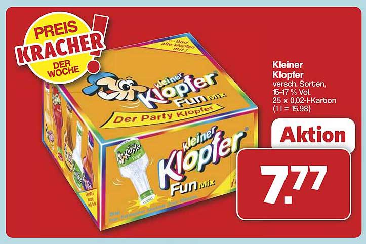 Kleiner Klopfer Fun Mix - Preis Kracher der Woche
