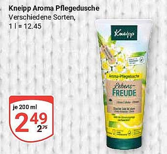 Kneipp Aroma Pflegedusche – verschiedene Sorten
