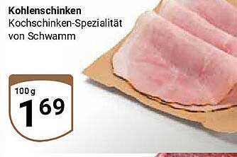 Kohlenschinken - Kochschinken-Spezialität von Schwamm