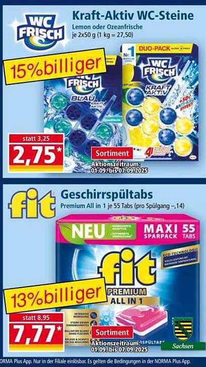Kraft-Aktiv WC-Steine - 15% billiger!