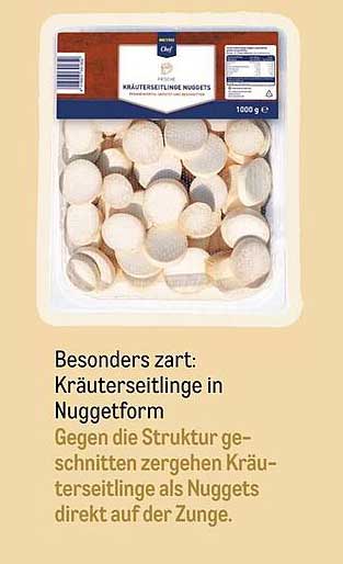 Kräuterseitlinge Nuggets