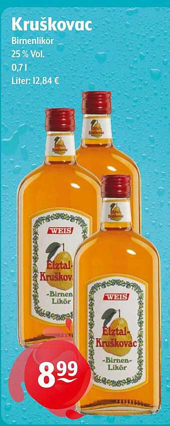 Kruškovac Birnenlikör 0,7l – Ein fruchtiger Genuss