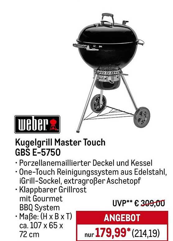 Kugelgrill Master Touch GBS E-5750