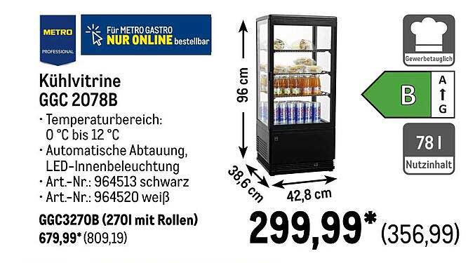 Kühlvitrine GGC 2078B