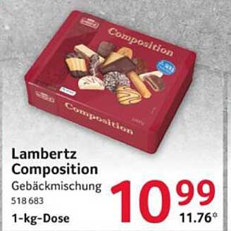 Lambertz Composition Gebäckmischung 1-kg-Dose