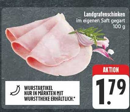 Landgrafenschinken im eigenen Saft gegart 100 g