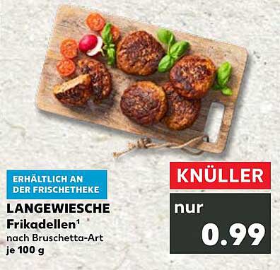 Langewiesche Frikadellen nach Bruschetta-Art je 100 g