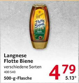 Langnese Flotte Biene verschiedene Sorten 500-g-Flasche