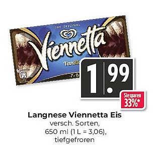 Langnese Viennetta Eis - verschiedene Sorten, 650 ml