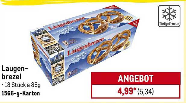 Laugenbrezel - 18 Stück à 85g