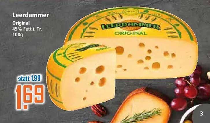 Leerdammer Original 45% Fett i. Tr. 100g