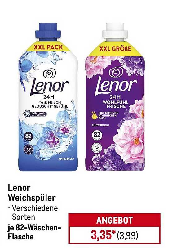 Lenor Weichspüler - Verschiedene Sorten