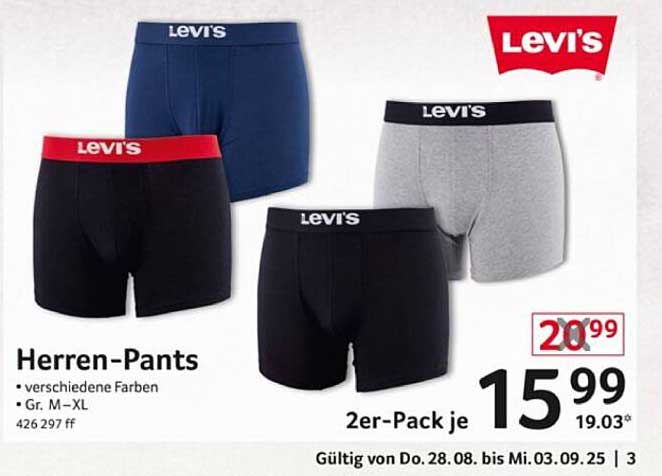 Levi's Herren-Pants im 2er-Pack